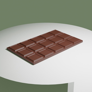 チョコレート　 blenderデータ