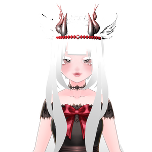 【VRoid】 Demon Queen Rae 【Original】 3D Model