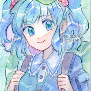 鈴仙・優曇華院・イナバ☆東方Project色紙直筆イラスト - ちきたま商店