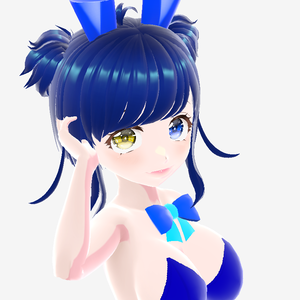 群青すずめ_バニー