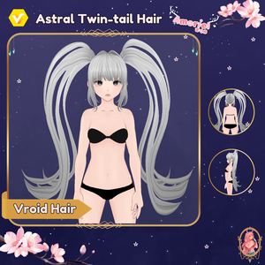 Astral twin-tail hairsyle