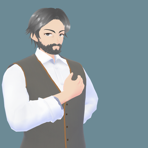 Messy beard
