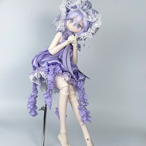 1/4ドールヘッド imomodoll MIKO カスタムヘッド セミホワイト肌＋