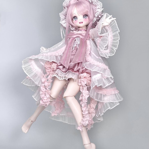 1/4ドールヘッド imomodoll MIKO カスタムヘッド セミホワイト肌＋