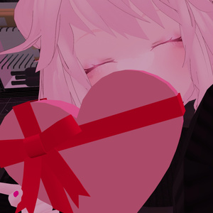 Valentine heart chocolates [with pickup] [VRC compatible].