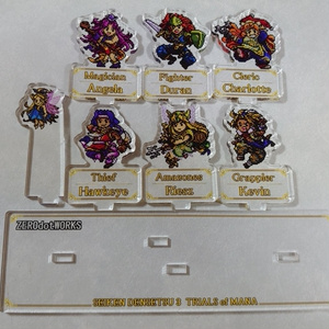 光3クラス】デュランのゆらキラ アクリルキーホルダー【聖剣伝説