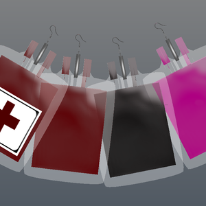 Blood Pack +- Earring