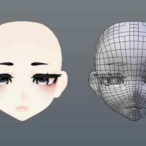 vroid head edit for commercial use