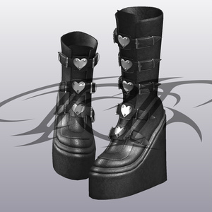 heart boots
