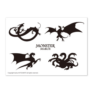 モンスターマーチシール