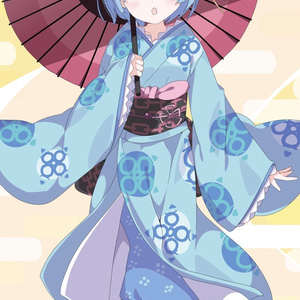 浴衣レム プレイマット
