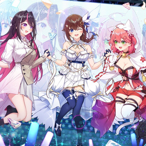 ホロライブ 0期生プレイマット