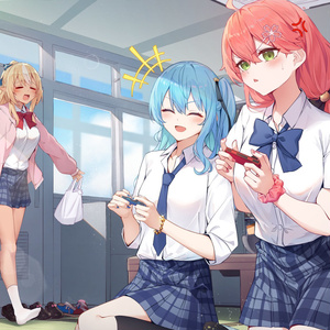 ホロライブ　しらけんプレイマット