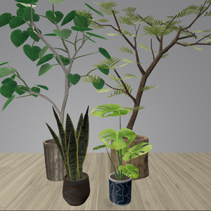 [3Dモデル]ボタニカルカフェセット　３８点 缩略图 10