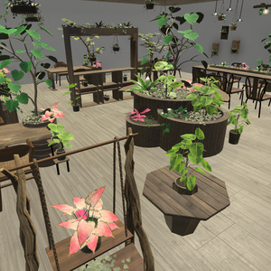 [3Dモデル]ボタニカルカフェセット　３８点 缩略图 6