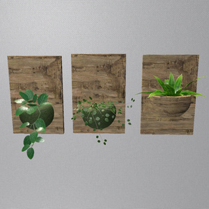 [3Dモデル]ボタニカルカフェセット　３８点 缩略图 22