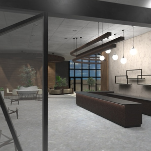 【３Dワールド】Lobby Cafe Style