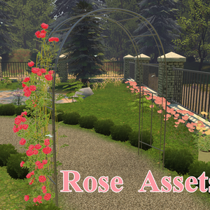 【３Dモデル】Rose Assets