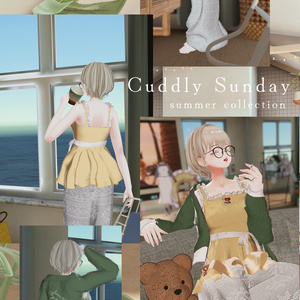 【複数アバター対応】Cuddly Sunday【3D衣装モデル】 缩略图 18