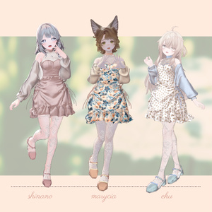 【複数アバター対応】milky prima【3D衣装モデル】 缩略图 9
