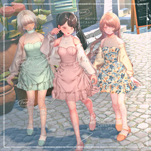 【複数アバター対応】milky prima【3D衣装モデル】 缩略图 3