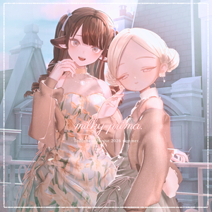【複数アバター対応】milky prima【3D衣装モデル】