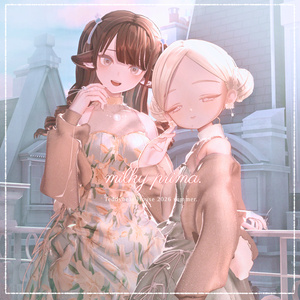 【複数アバター対応】milky prima【3D衣装モデル】
