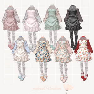 【複数アバター対応】milky prima【3D衣装モデル】 缩略图 7