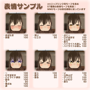 【 VRC想定 】ヒューマノイド3Dモデル『 天愛 』 缩略图 2