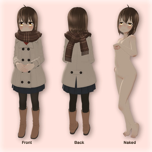 【 VRC想定 】ヒューマノイド3Dモデル『 天愛 』 缩略图 3
