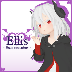 【 VRC想定 】ヒューマノイド3Dモデル『 Ellis 』