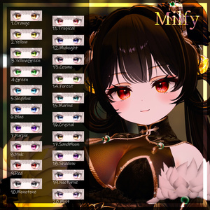 【40アバター】黄昏の微睡EyeTexture【20color】 缩略图 6