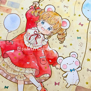 【原画】ふわふわバルーン