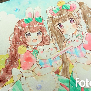 【原画】しゃぼんイースター