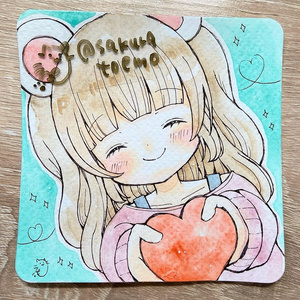 【原画】ハートのプレゼント