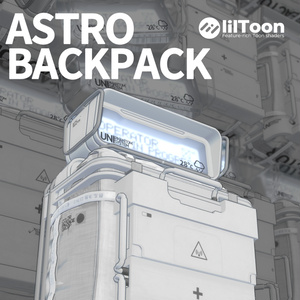 [3D Model] Astro backpack