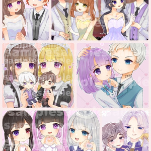 イラストオーダー✩﻿たてページ 私が作ったすべてのダンダダンのリニアート