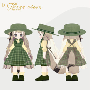Classical Apron Outfit - Hidamari - 【VRChat】 缩略图 44