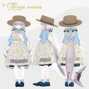 Classical Apron Outfit - Hidamari - 【VRChat】 缩略图 54