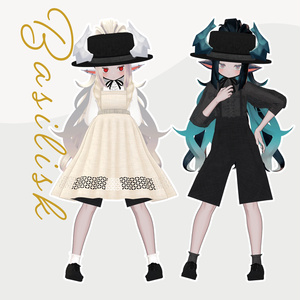 Classical Apron Outfit - Hidamari - 【VRChat】 缩略图 2