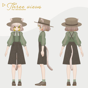 Classical Apron Outfit - Hidamari - 【VRChat】 缩略图 65