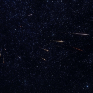 流れ星パーティクル / Meteor shower particle