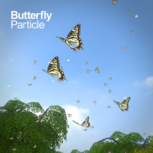 ちょうちょパーティクル / Butterfly Particle