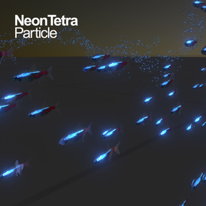 Neon Tetra Swimming Through Space Particle / NeonTetra Particle