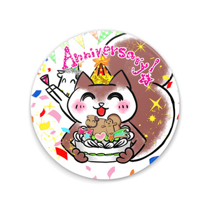アニバーサリー缶ミラー大