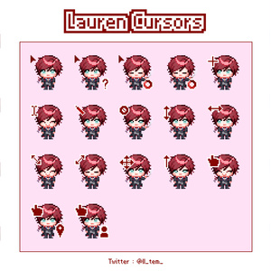 にじさんじ ローレン • イロアス(Lauren Iroas) マウスカーソル
