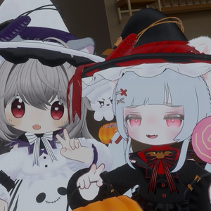🎃衣裝 【まめふれんず】🎃🍭🍫✨🍬パンプキンパーティー  🎃全4色✨🎃【VRChat対応】✦ Halloween 缩略图 8