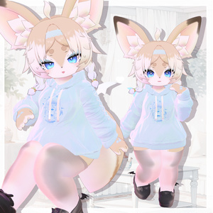 ✨『小悪魔パーカー 』 ケモノ5アバター対応 【リナ-Lina-】【うるふだ】【灰島-haishima-】【Alumy -アルミィ-】【天使 ホロヨエル】 缩略图 5
