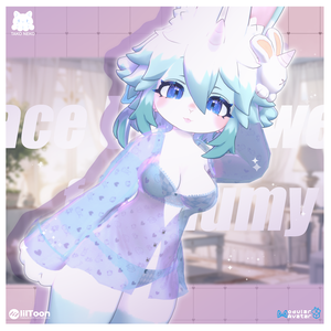【 レースランジェリーAlumy-アルミィ/ライラパイライト/灰島-haishima-/天使 ホロヨエル】