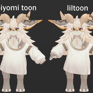 フォシュニアのマテリアルをliltoonにしたやつ 缩略图 2